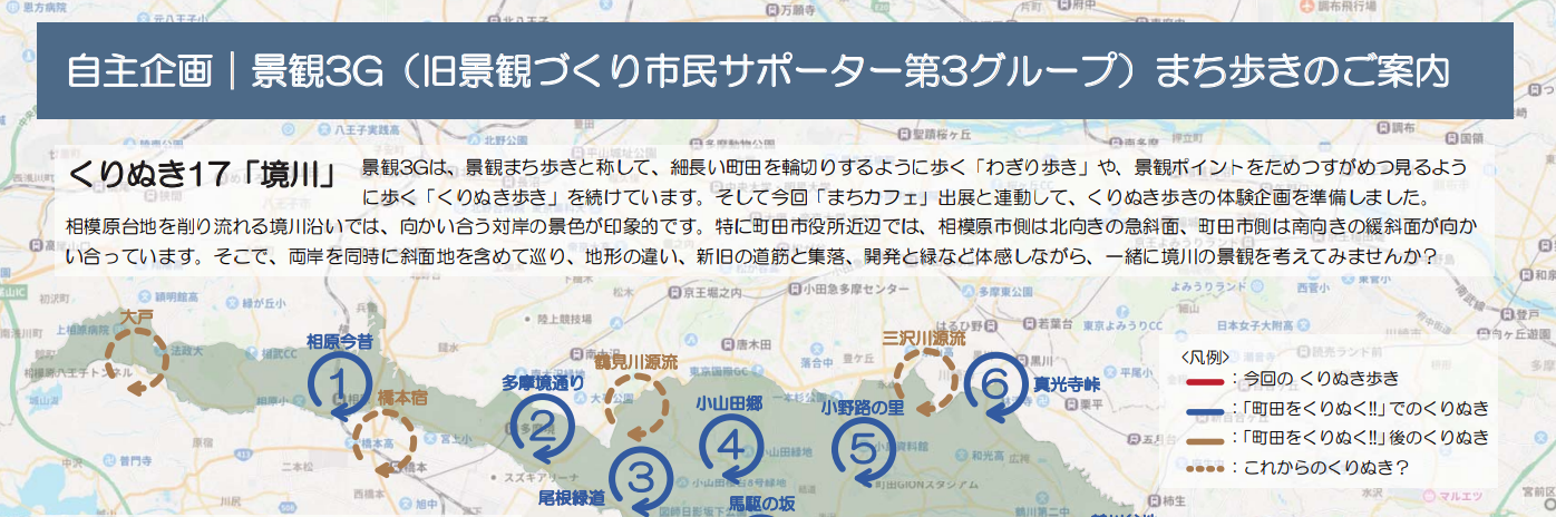 市内まち歩き「まちの魅力を探そう」